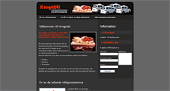 Desktop Screenshot of krogkott.se